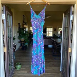 Spell Boheme Bias Maxi Slip Dress